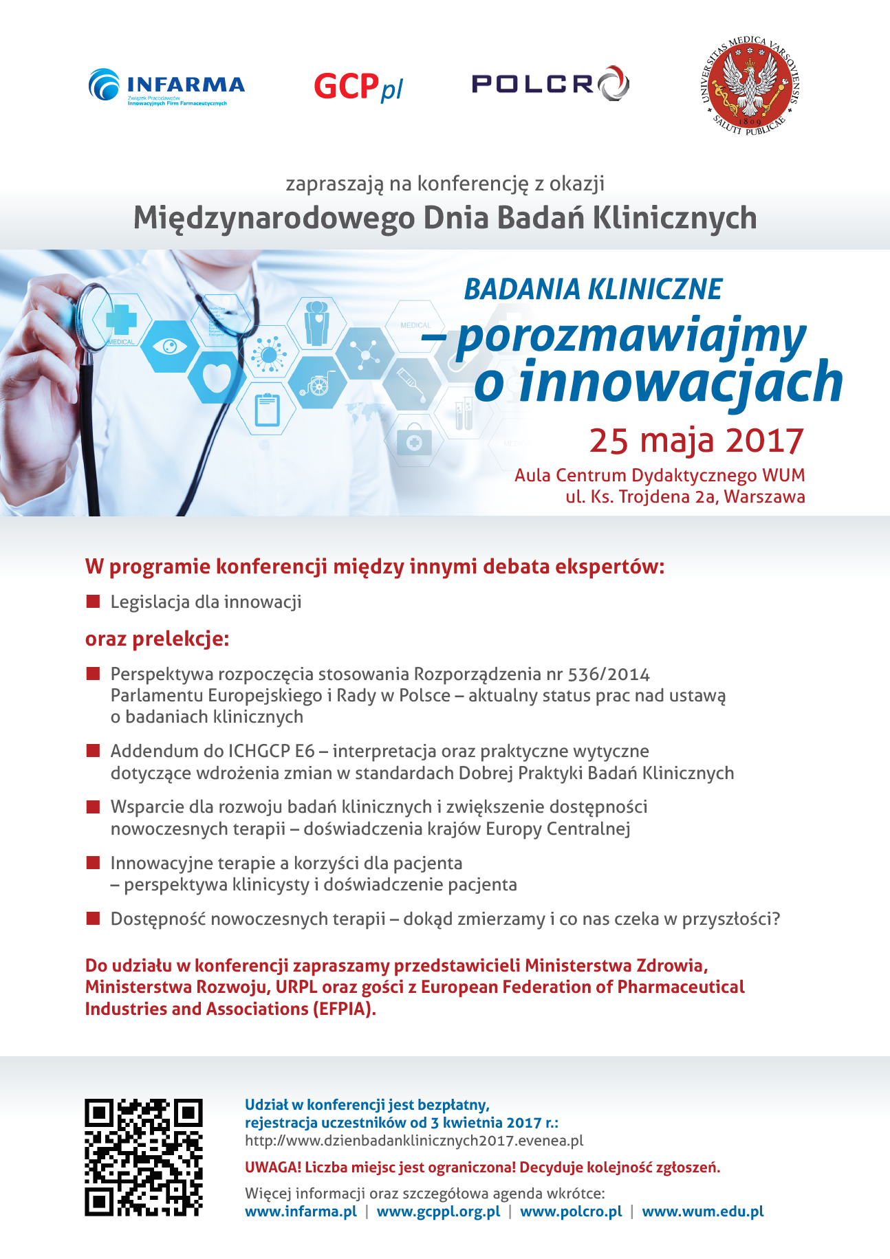badania kliniczne sturida podyplomowe plakat